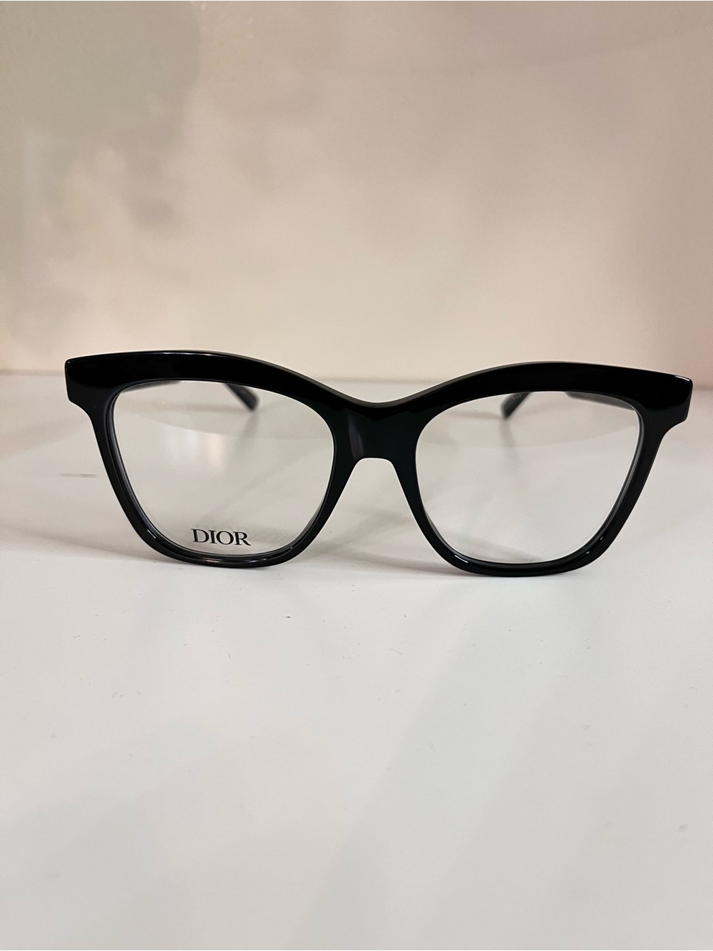 Dior Black Cat-Eye Glasses